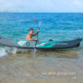 Icome 2 Persona Pesca inflable Kayak PVC Inflable Kayak Pesca Kayak-Pioneer